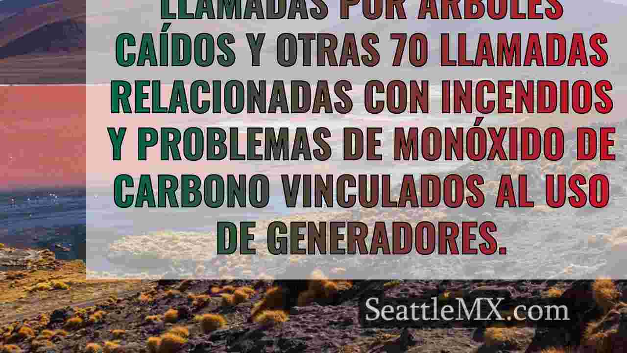 Secuelas del ciclón bomba: Las
