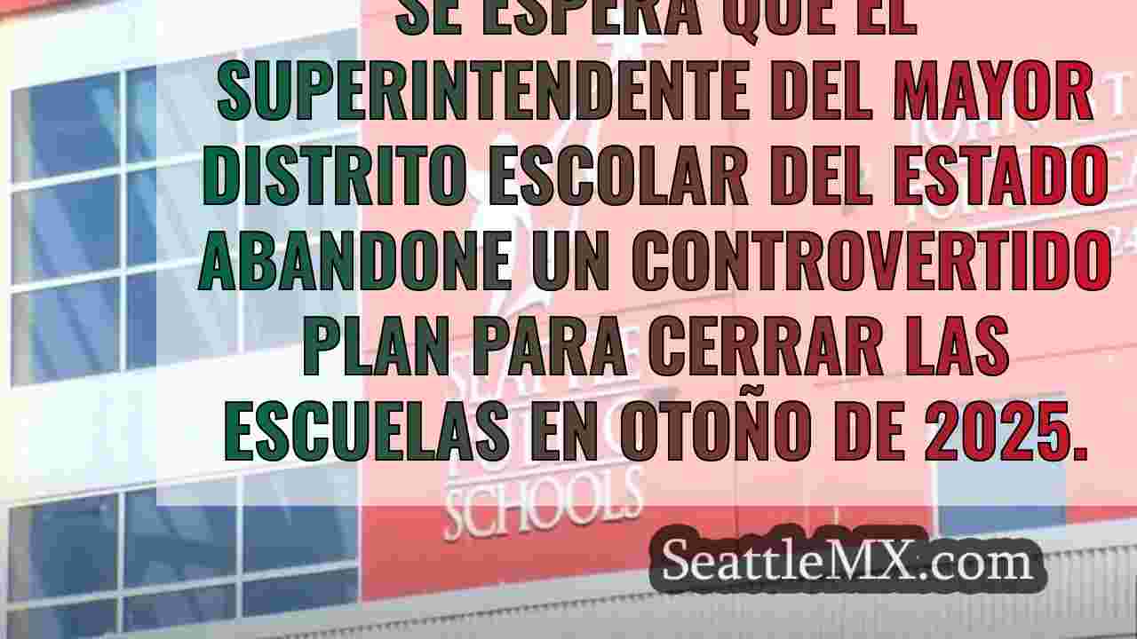 El superintendente de SPS retirará el