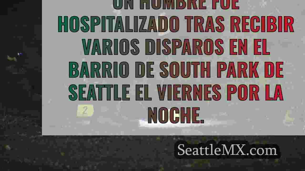 Un hombre hospitalizado tras recibir