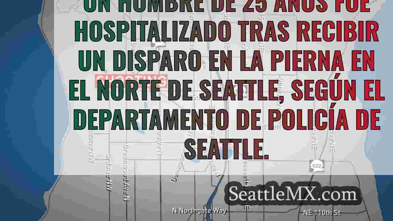 Hombre hospitalizado tras tiroteo