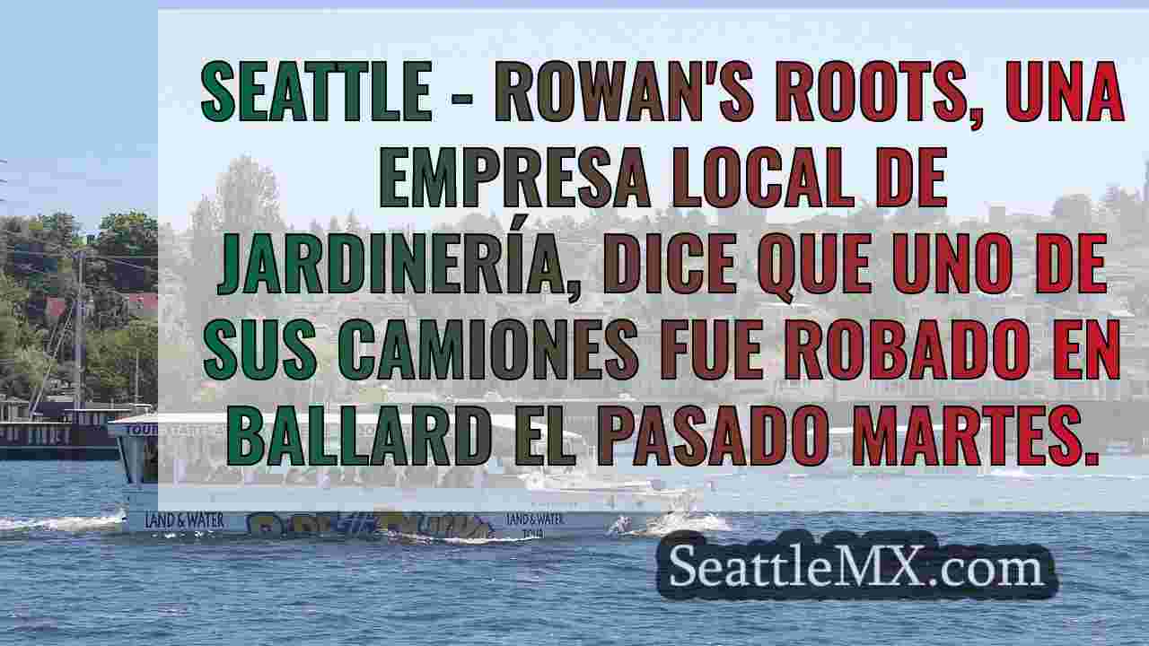 Un verdadero golpe: Roban un camión y