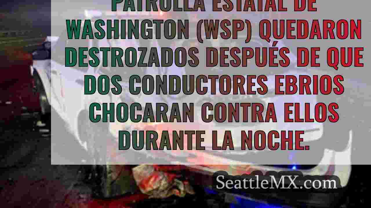 Detenidos conductores ebrios tras