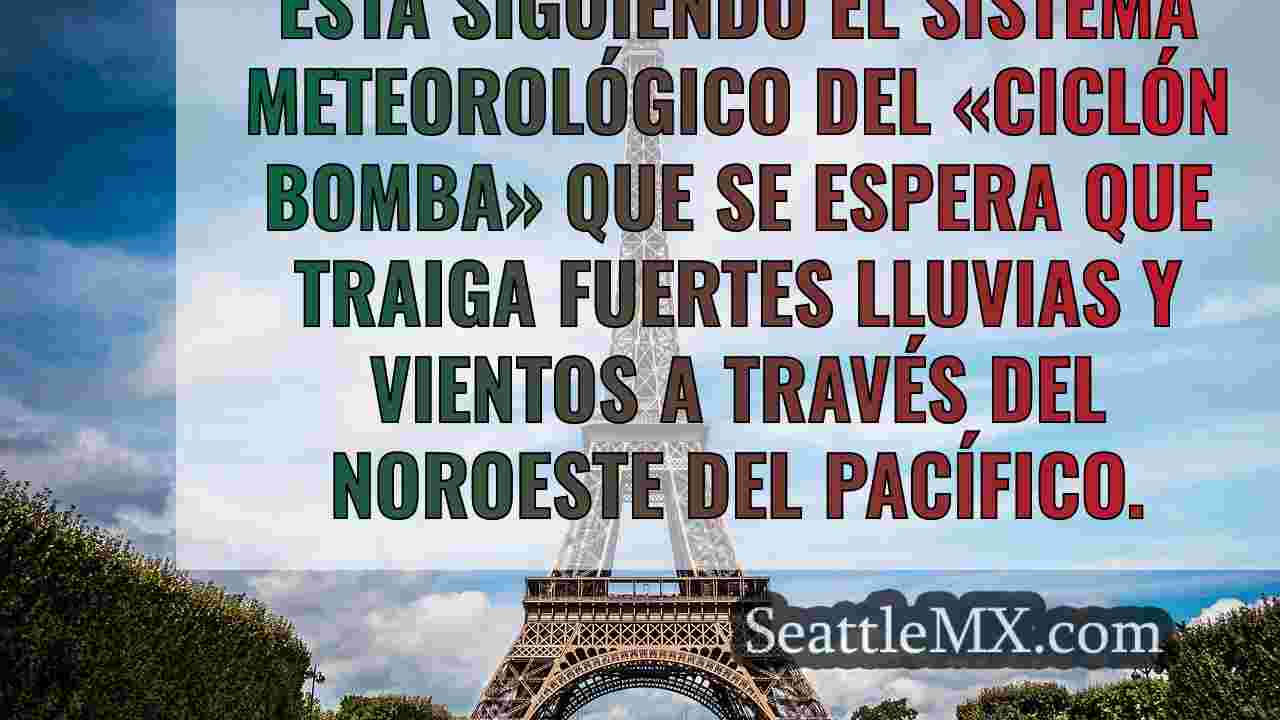 El tiempo en Seattle: un «ciclón bomba»