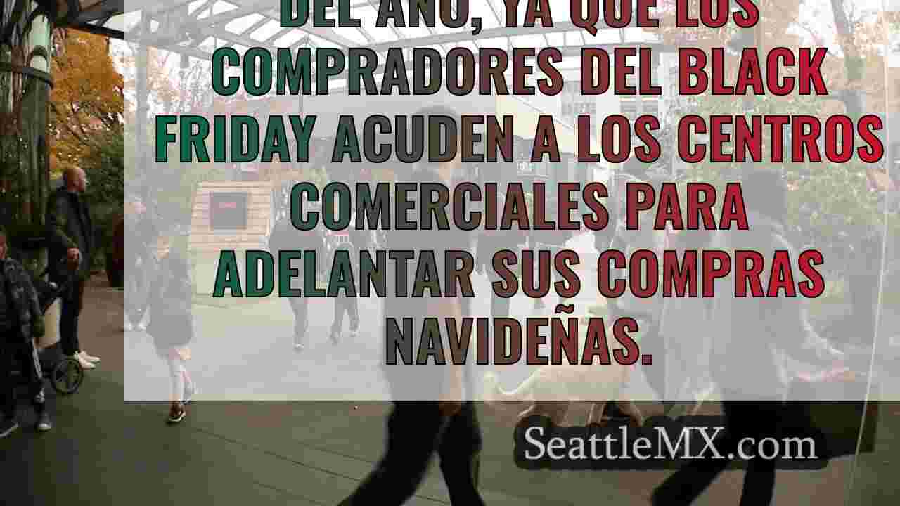 Los compradores disfrutan de un Black