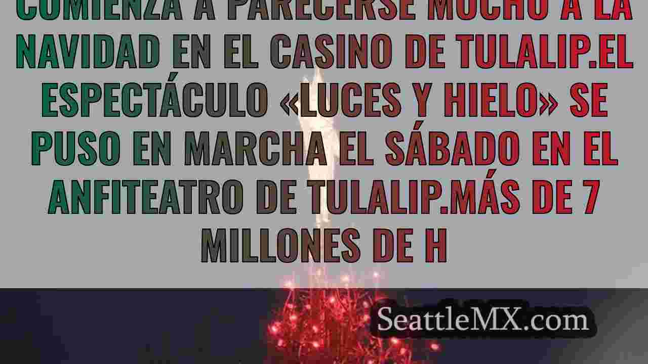 Luces y hielo» transforma el anfiteatro