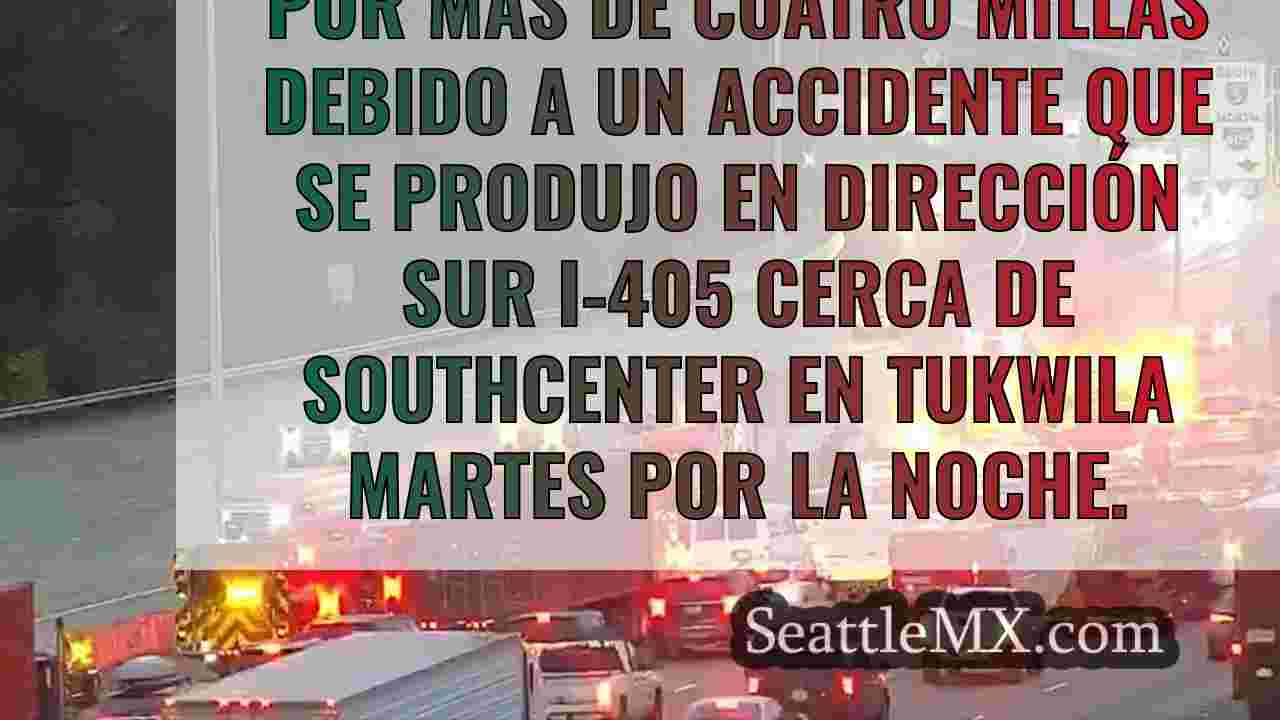 Choque en dirección sur I-405 cerca de