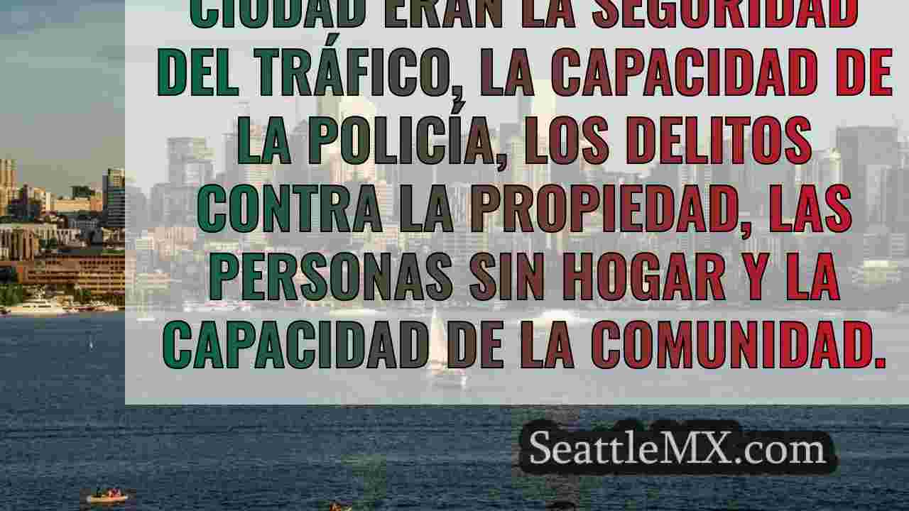 Se insta a los residentes de Seattle a