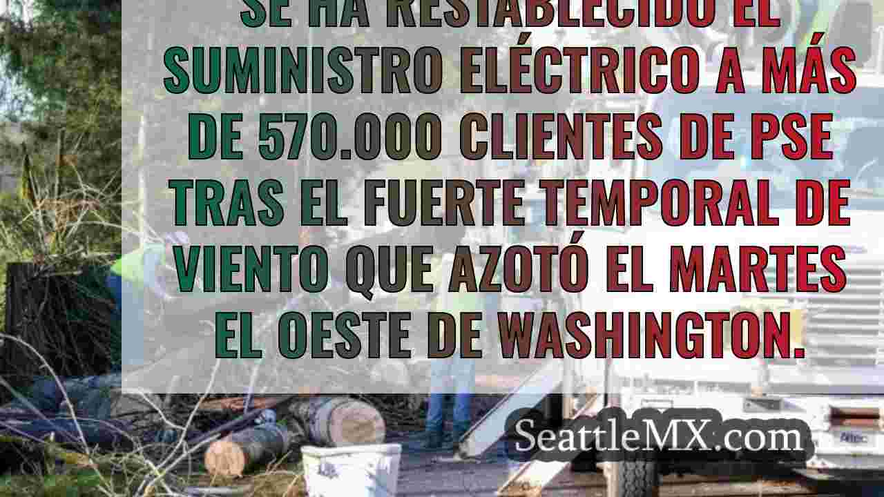 Restablecido el suministro al 97% de