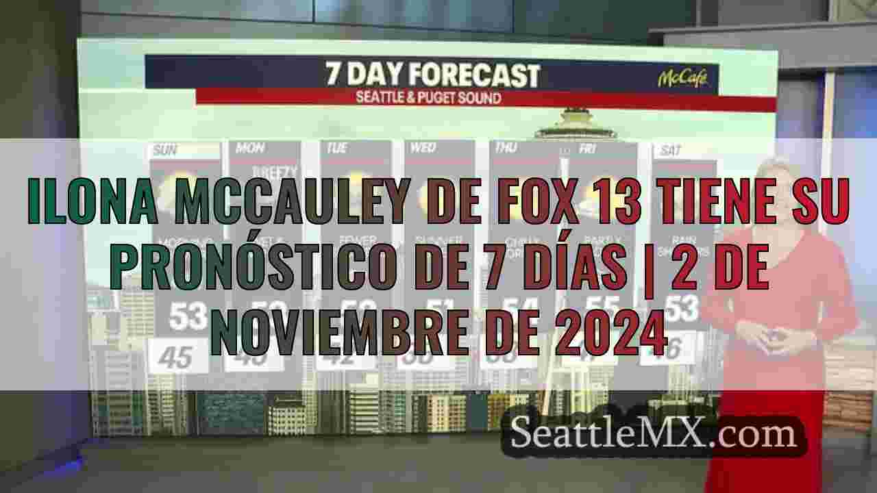 El tiempo en Seattle: Avisos de