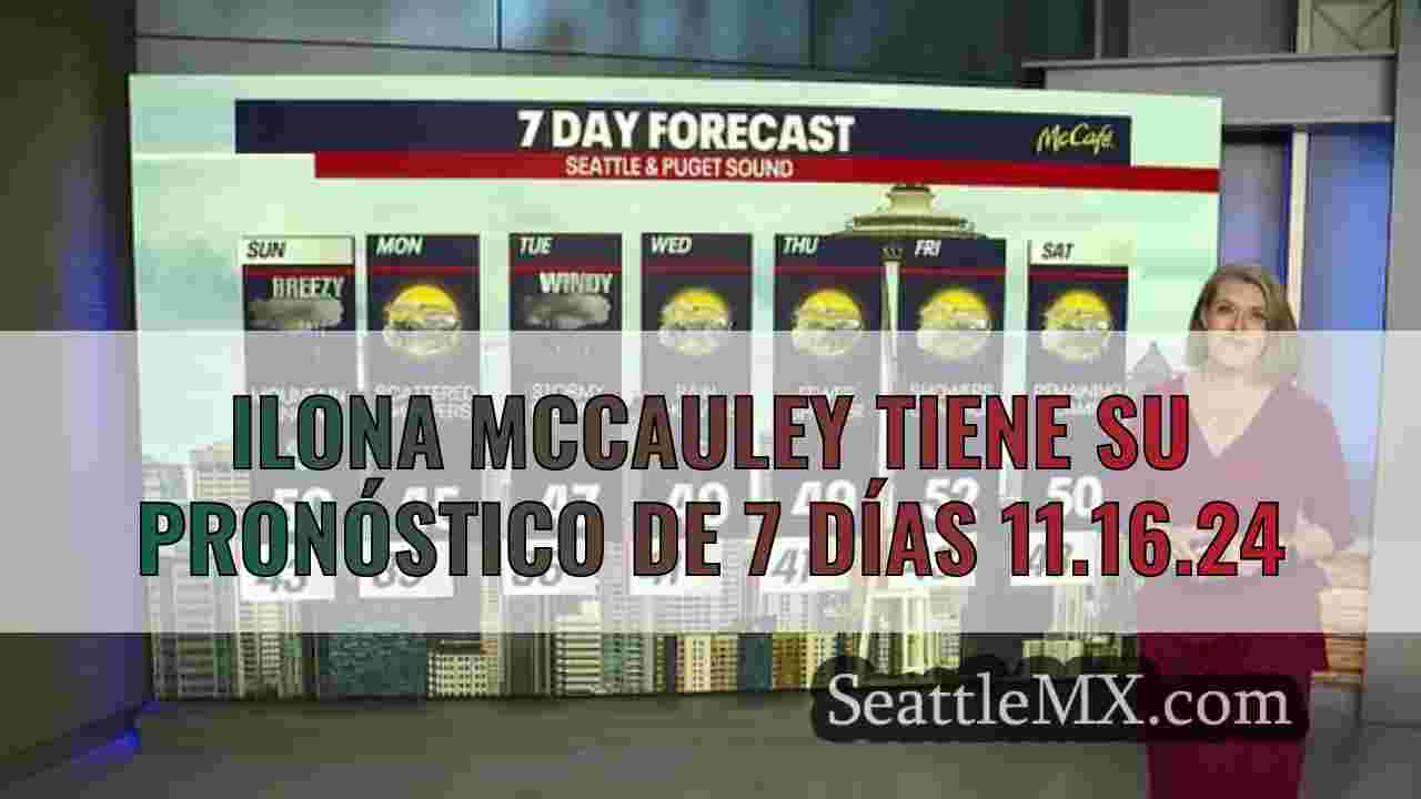 El tiempo en Seattle: Las tormentas en