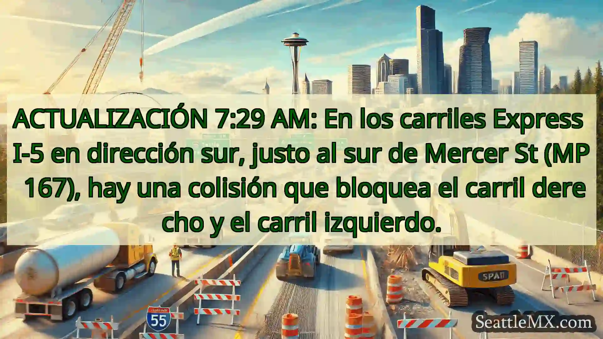 Noticias de transporte de Seattle ACTUALIZACIÓN 7:29 AM: En los
