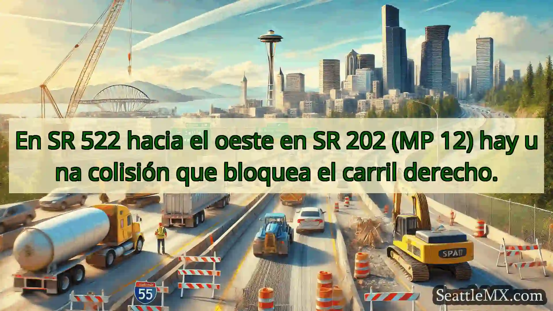 Noticias de transporte de Seattle En SR 522 hacia el oeste en SR 202