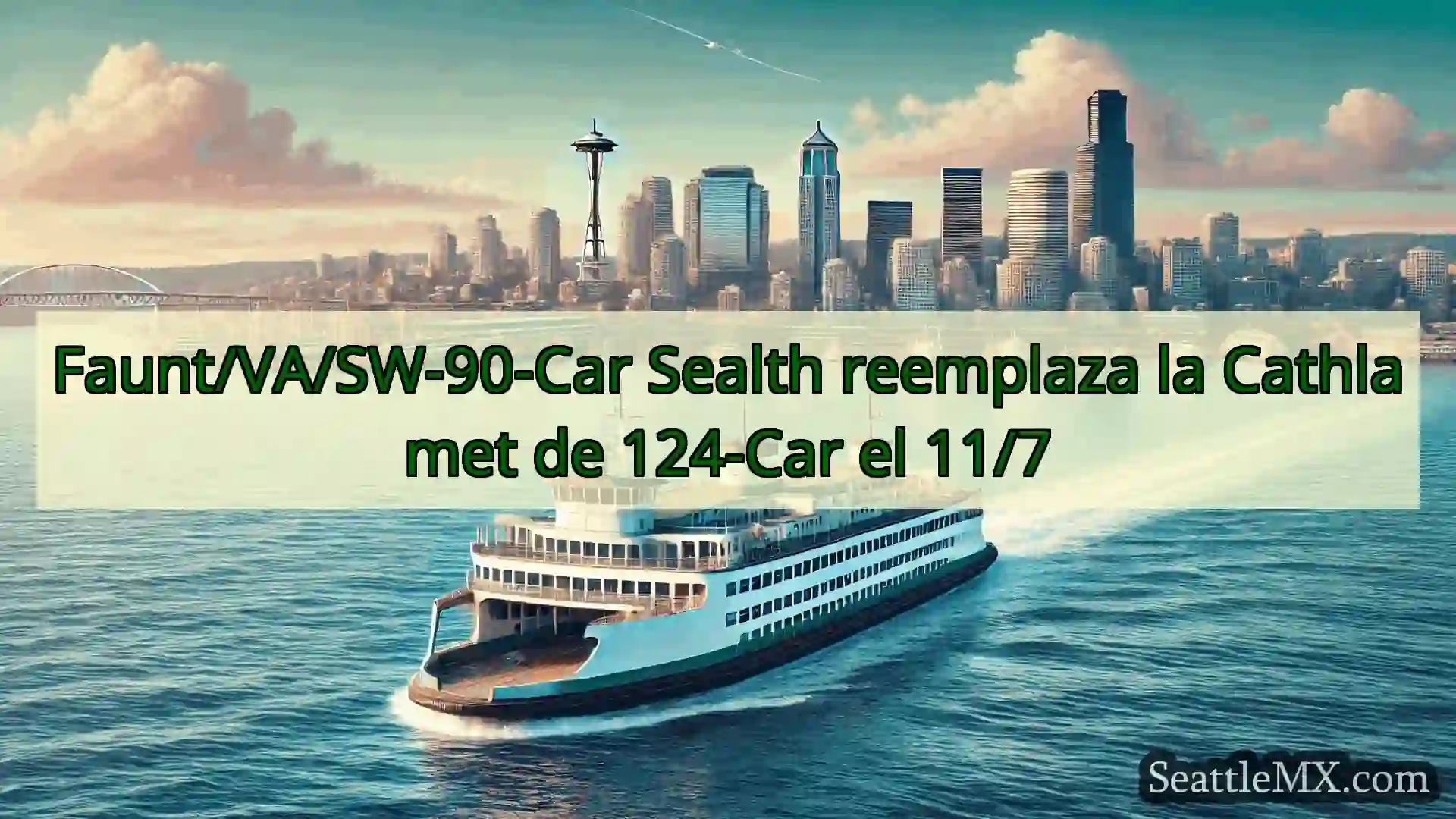 noticias del ferry de seattle Faunt/VA/SW-90-Car Sealth