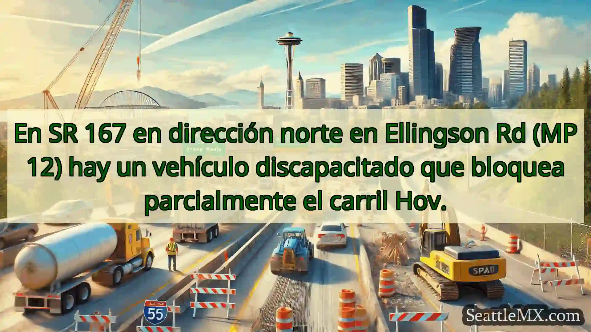 Noticias de transporte de Seattle En SR 167 en dirección norte en