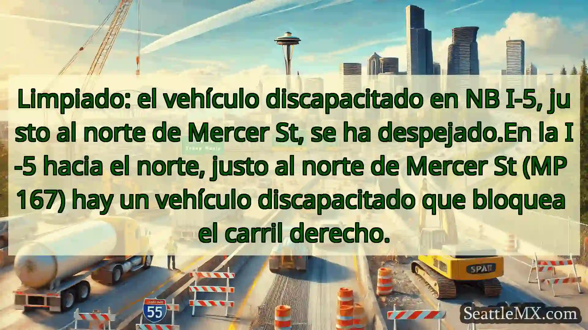 Noticias de transporte de Seattle Limpiado: el vehículo