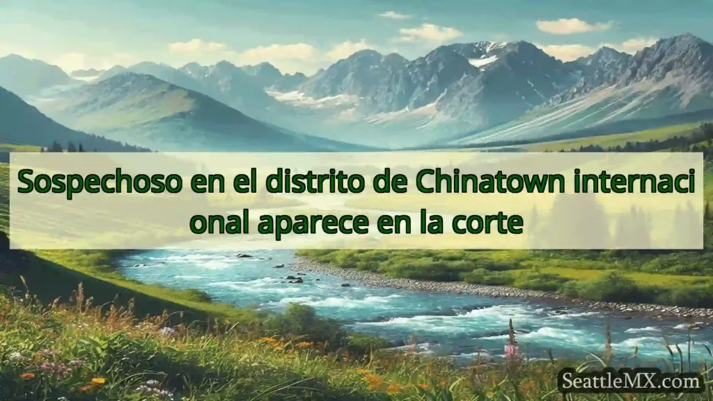 noticias de seattle Sospechoso en el distrito de