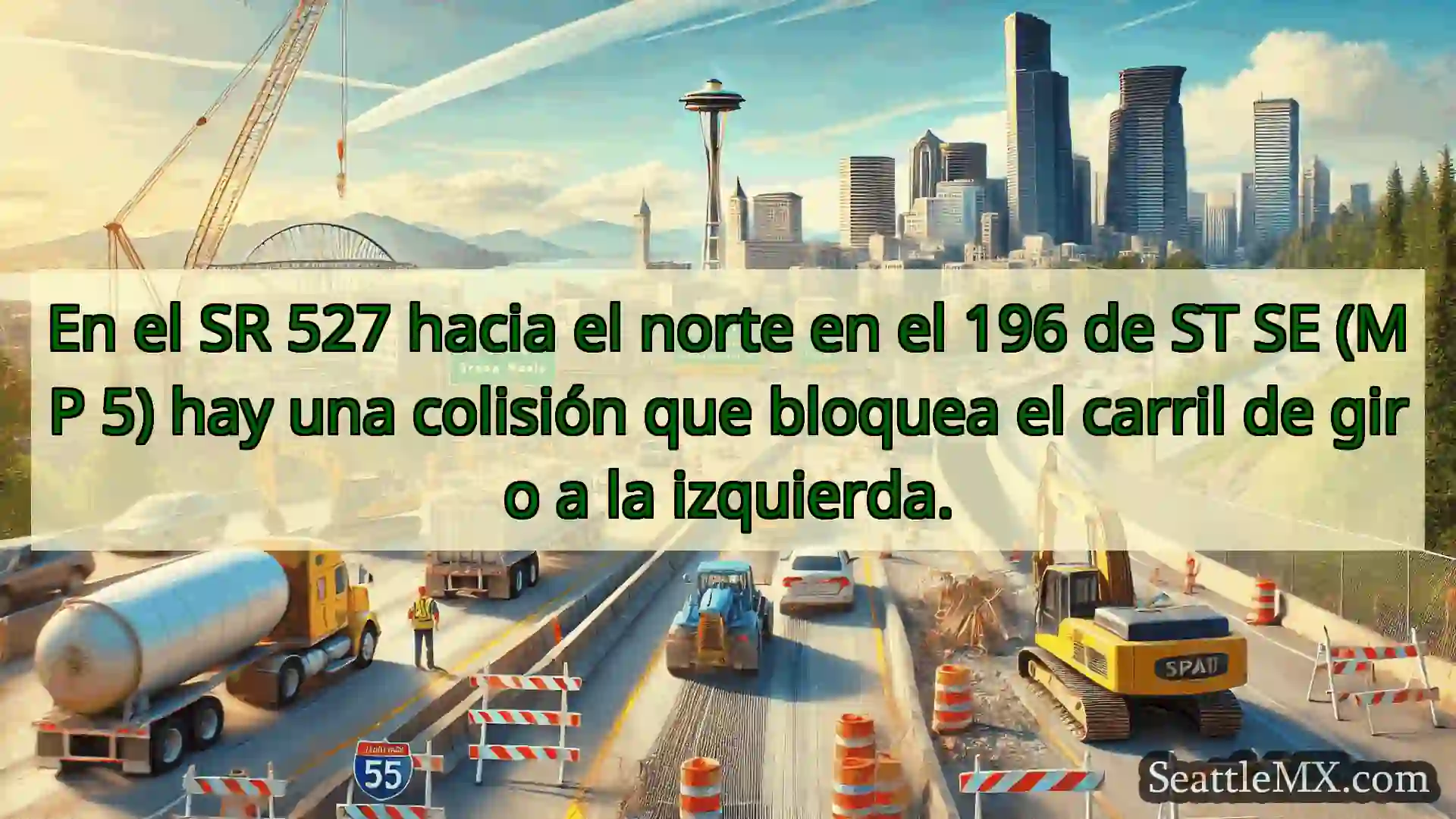 Noticias de transporte de Seattle En el SR 527 hacia el norte en el