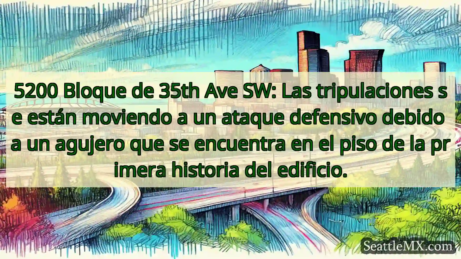 Noticias de transporte de Seattle 5200 Bloque de 35th Ave SW: Las