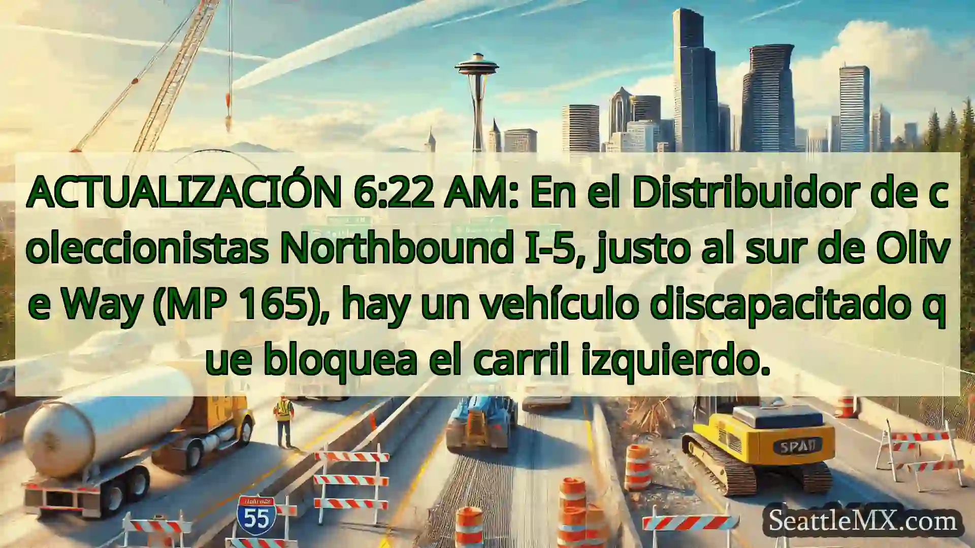 Noticias de transporte de Seattle ACTUALIZACIÓN 6:22 AM: En el