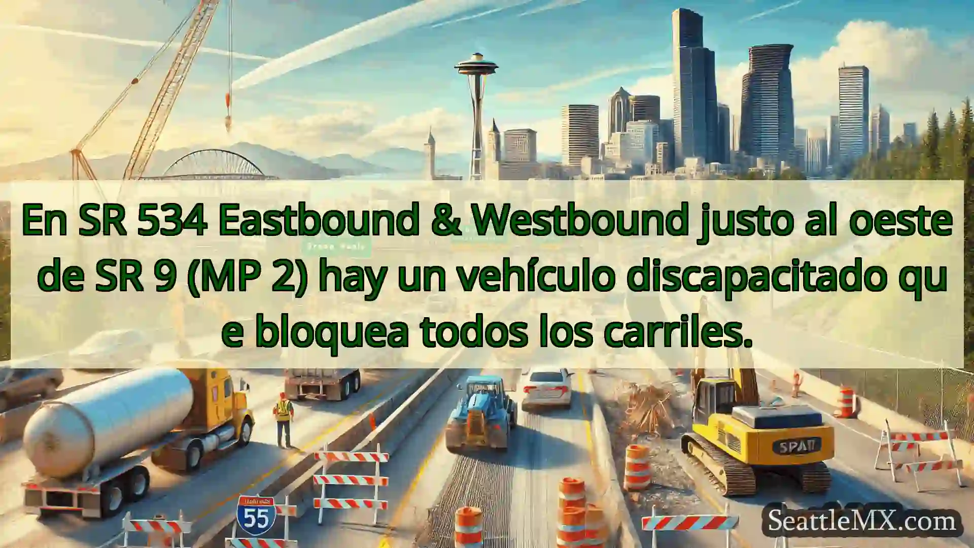 Noticias de transporte de Seattle En SR 534 Eastbound & Westbound