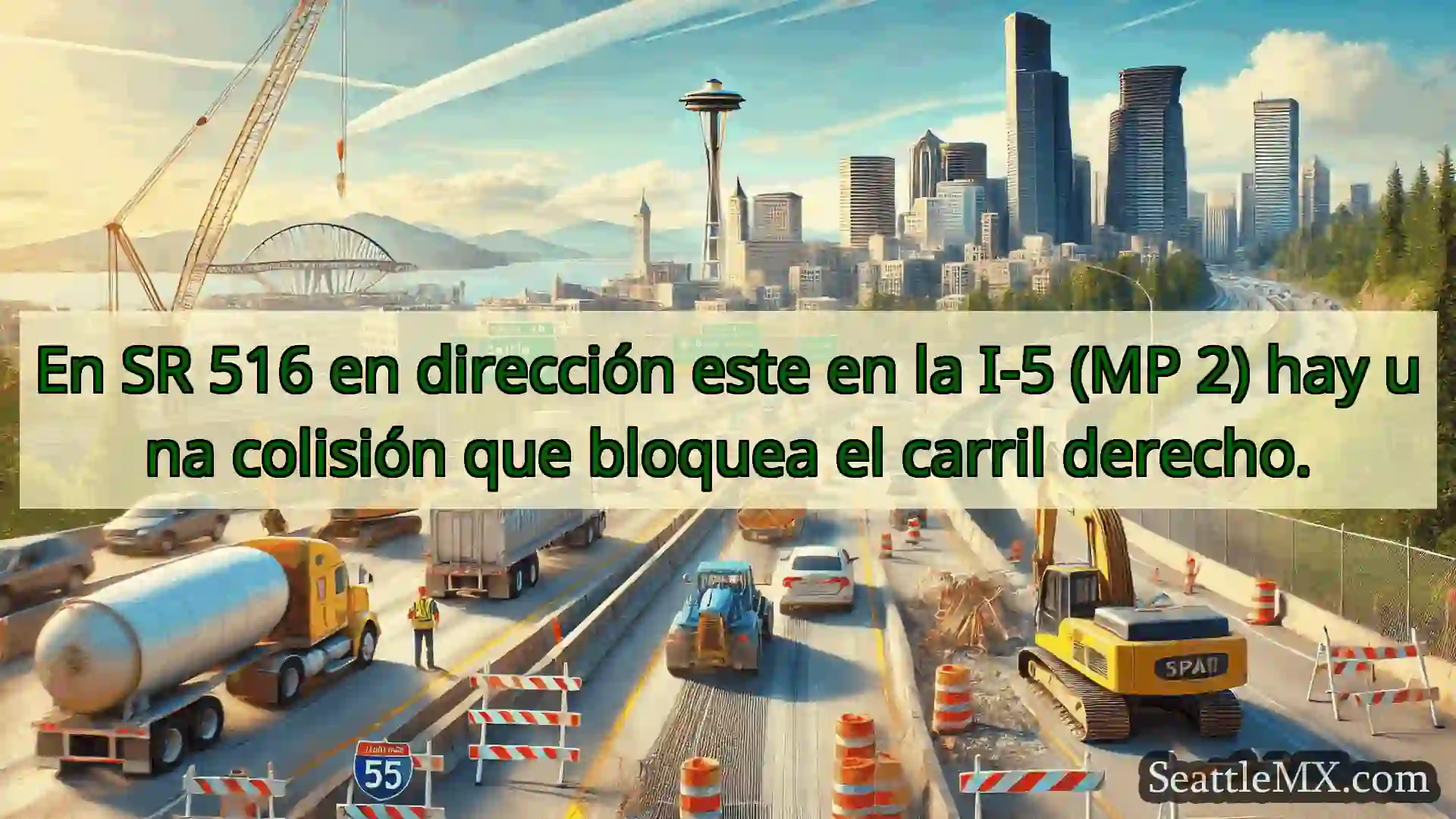 Noticias de transporte de Seattle En SR 516 en dirección este en la
