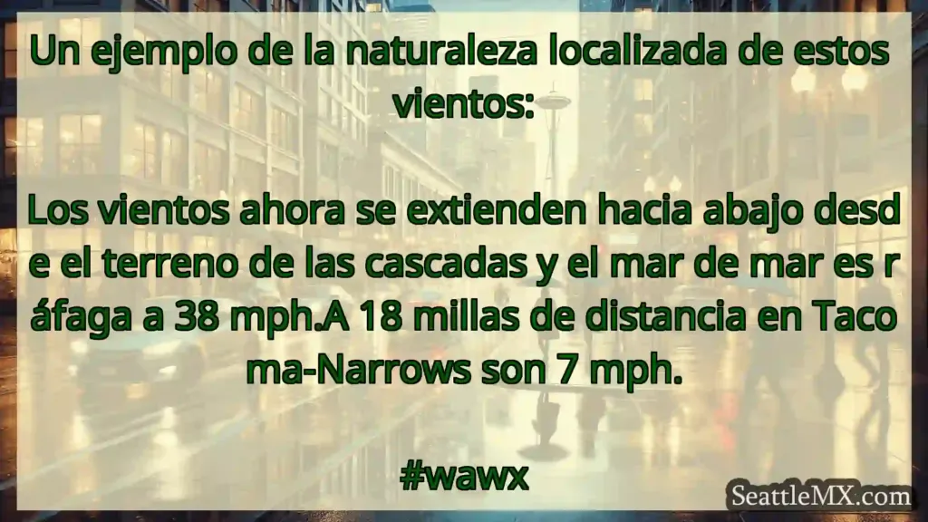 noticias del tiempo en seattle Un ejemplo de la naturaleza