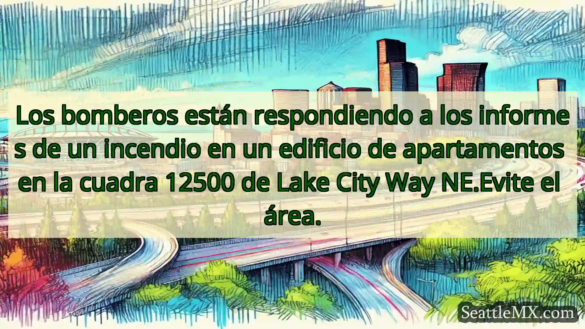 Noticias de transporte de Seattle Los bomberos están respondiendo a