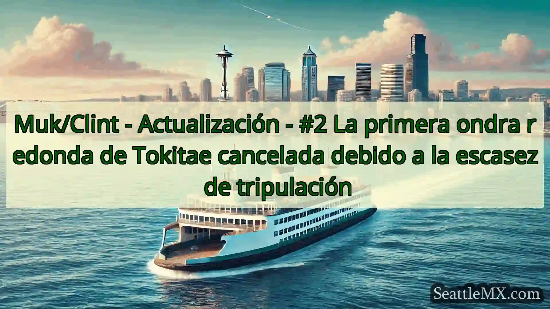 noticias del ferry de seattle Muk/Clint - Actualización - #2 La