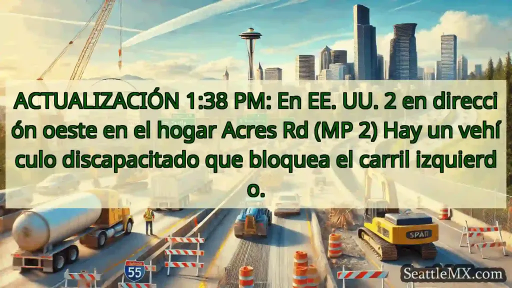 Noticias de transporte de Seattle ACTUALIZACIÓN 1:38 PM: En EE. UU.