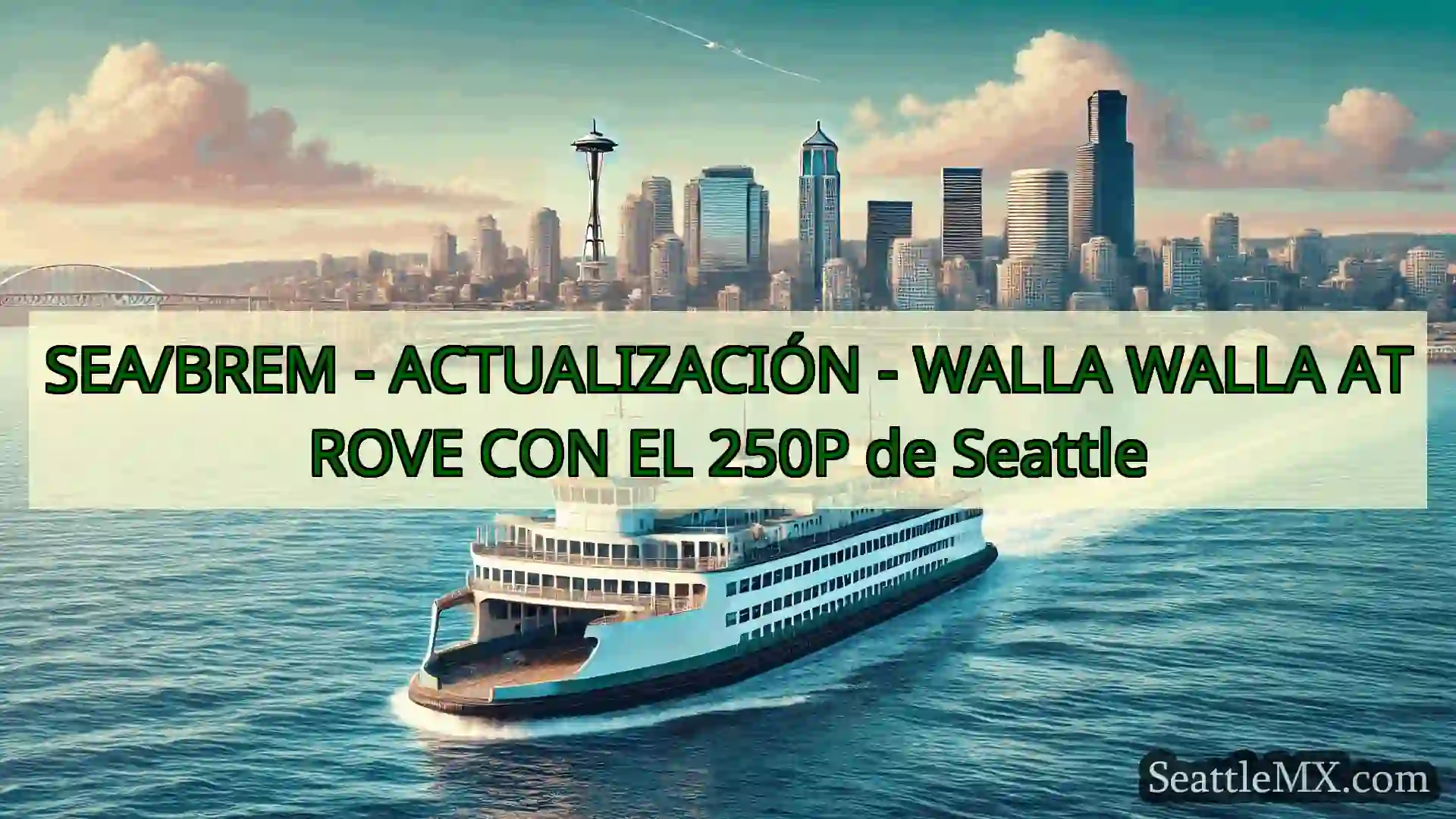 noticias del ferry de seattle SEA/BREM - ACTUALIZACIÓN - WALLA