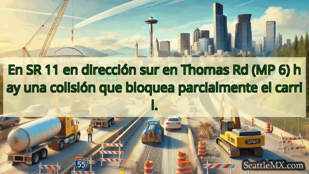 Noticias de transporte de Seattle En SR 11 en dirección sur en