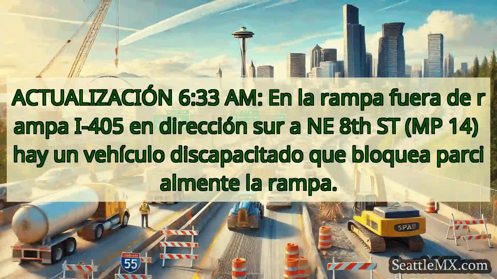 Noticias de transporte de Seattle ACTUALIZACIÓN 6:33 AM: En la rampa