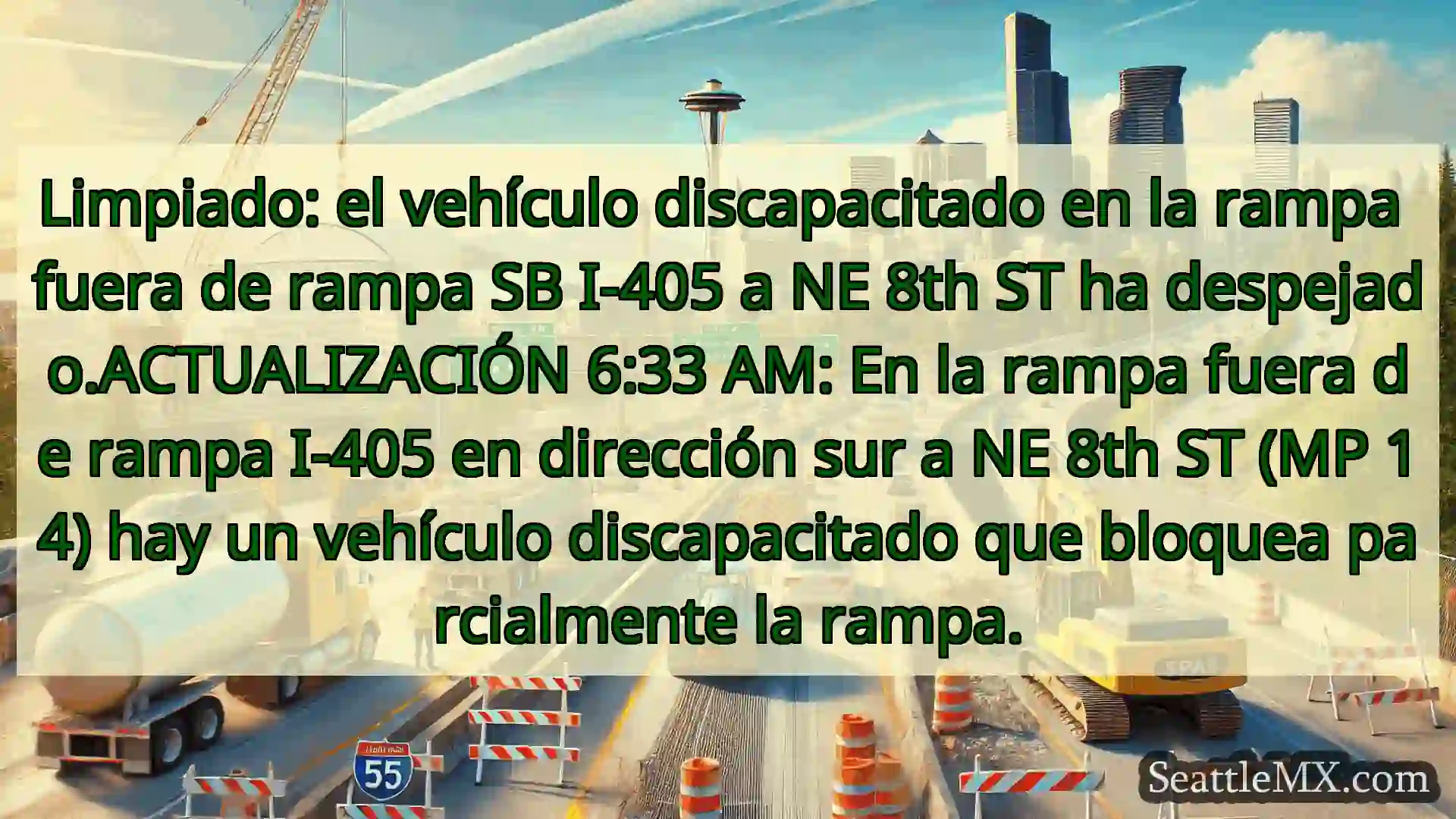 Noticias de transporte de Seattle Limpiado: el vehículo