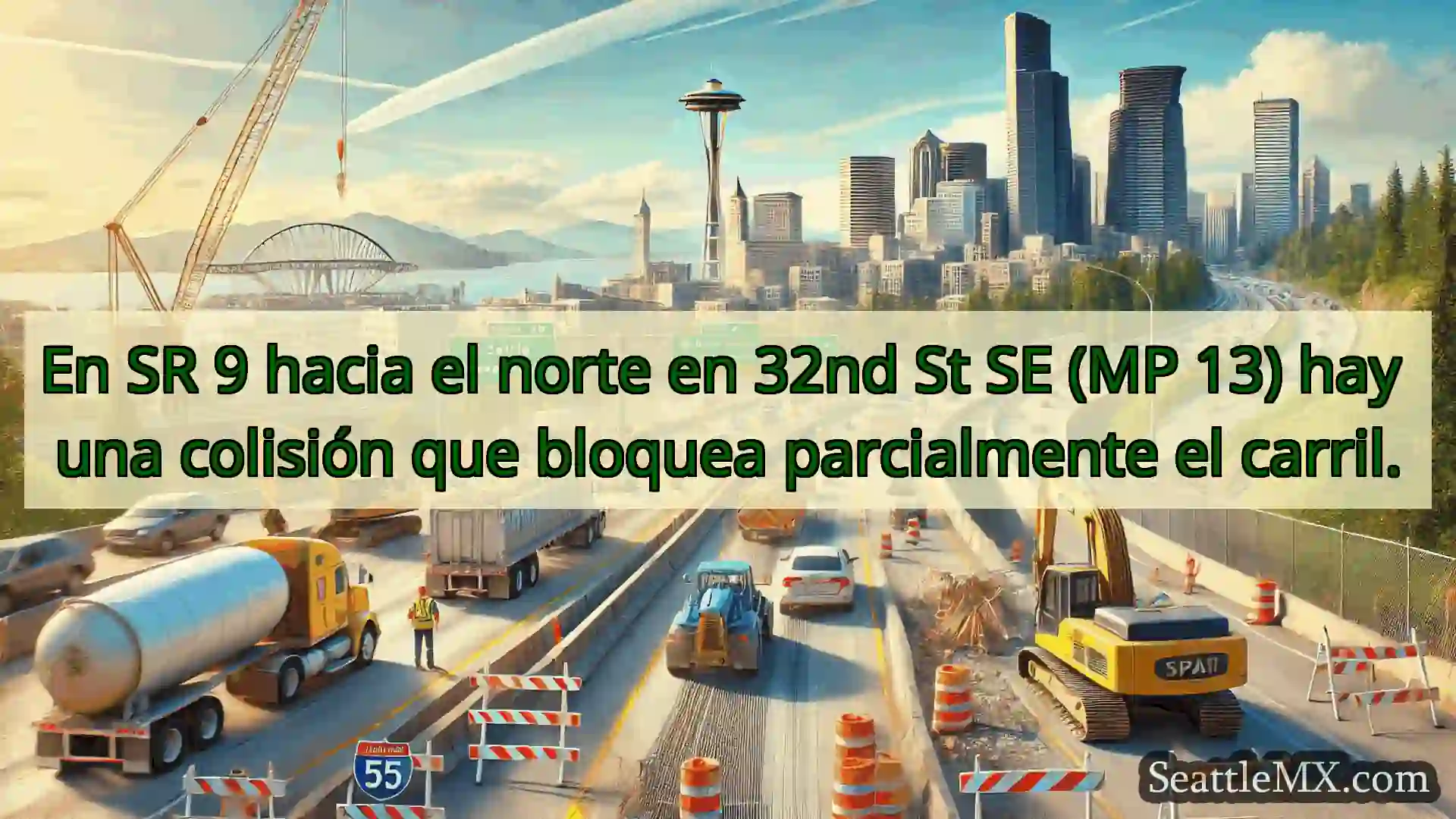 Noticias de transporte de Seattle En SR 9 hacia el norte en 32nd St