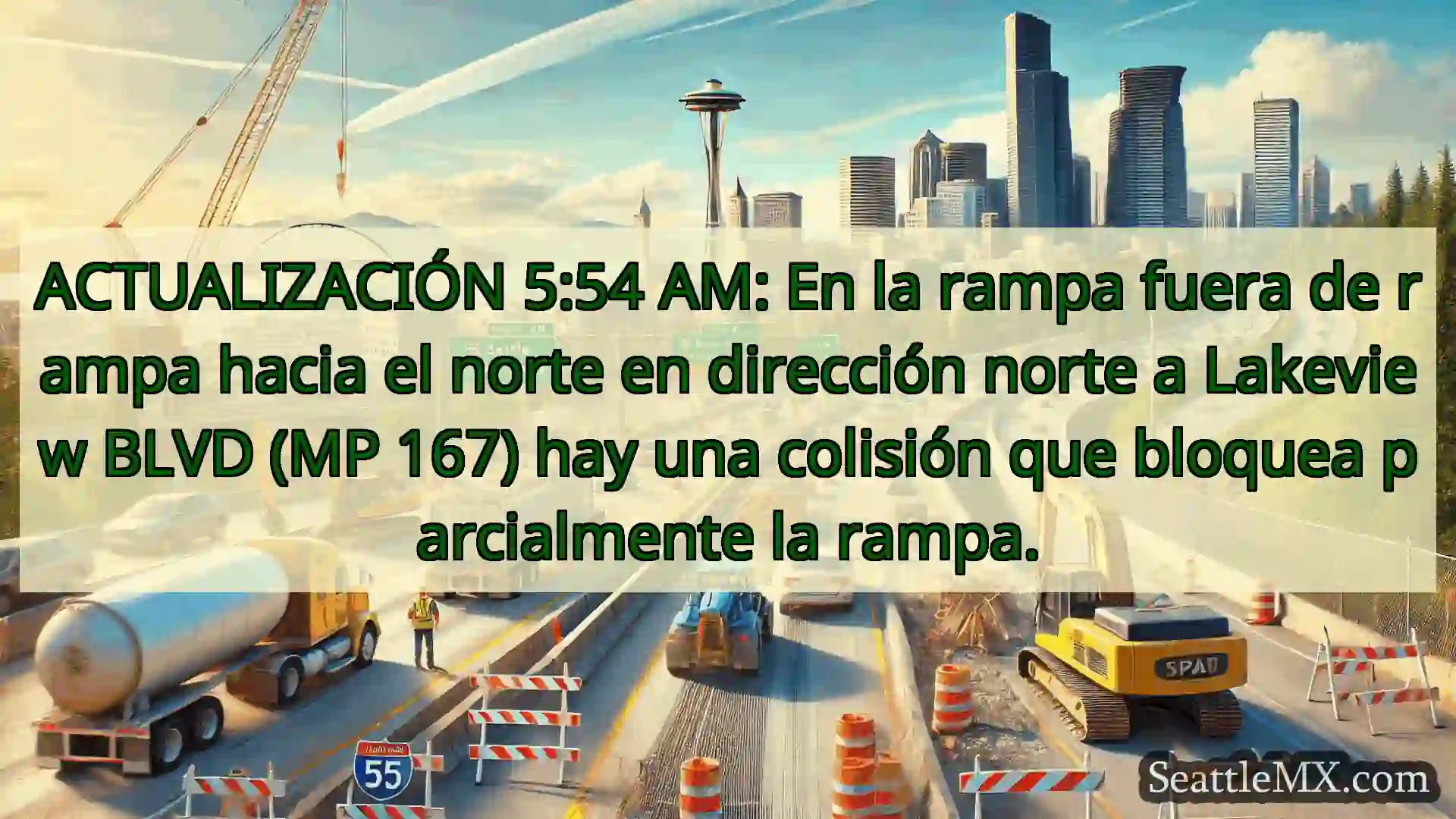 Noticias de transporte de Seattle ACTUALIZACIÓN 5:54 AM: En la rampa