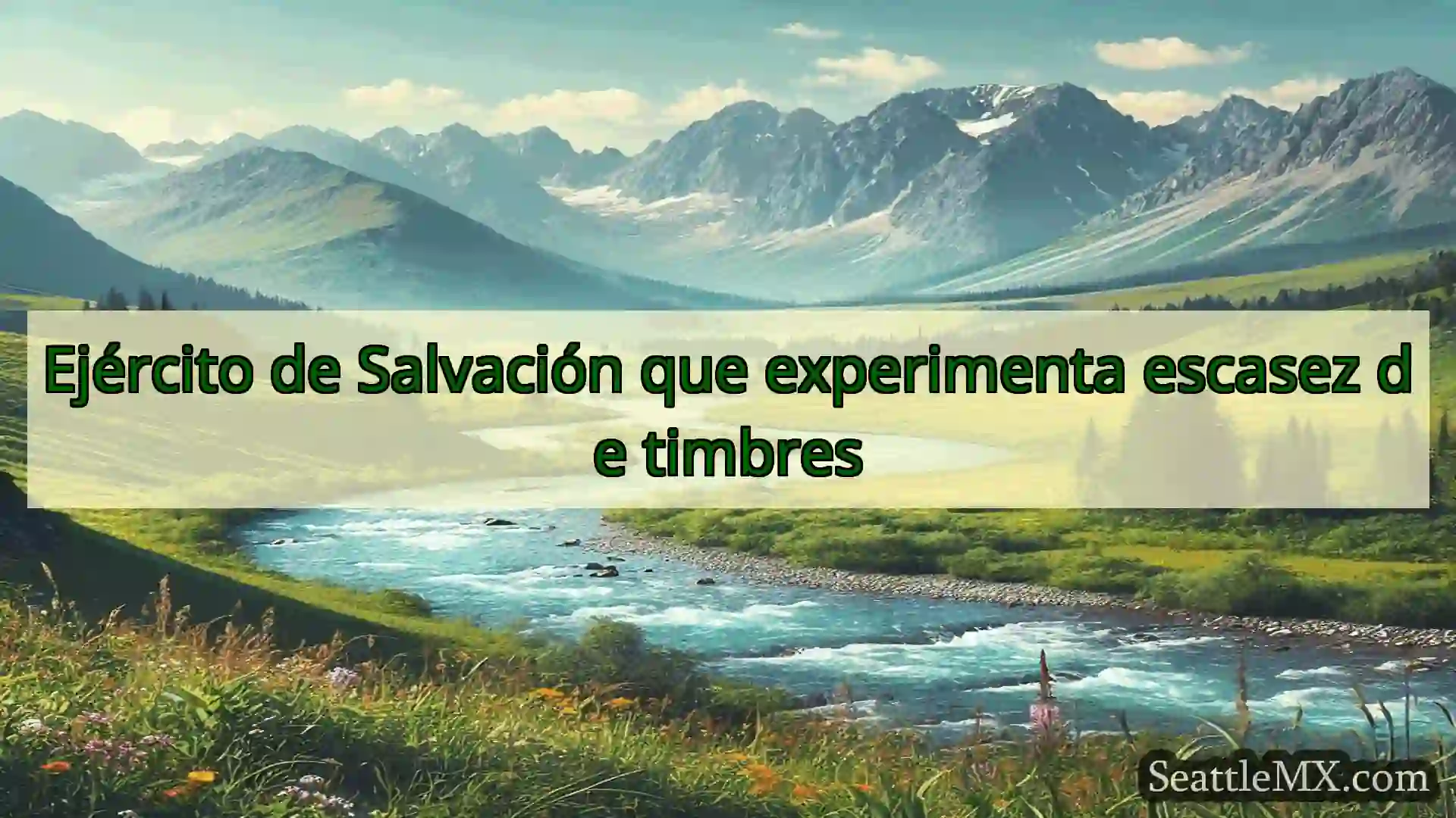 noticias de seattle Ejército de Salvación que