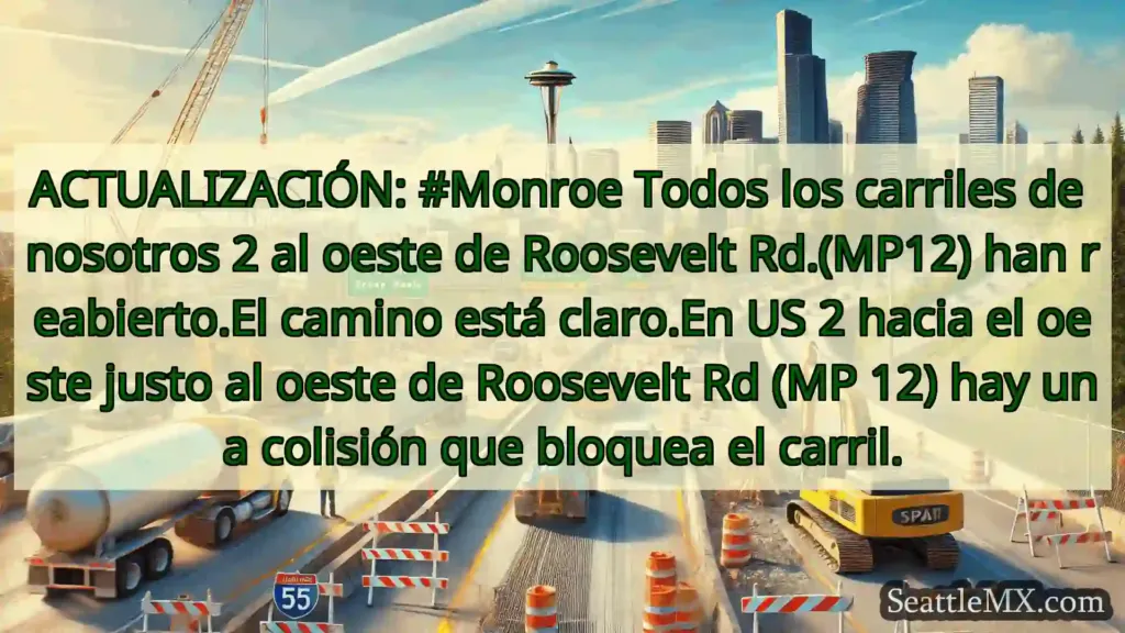 Noticias de transporte de Seattle ACTUALIZACIÓN: #Monroe Todos los