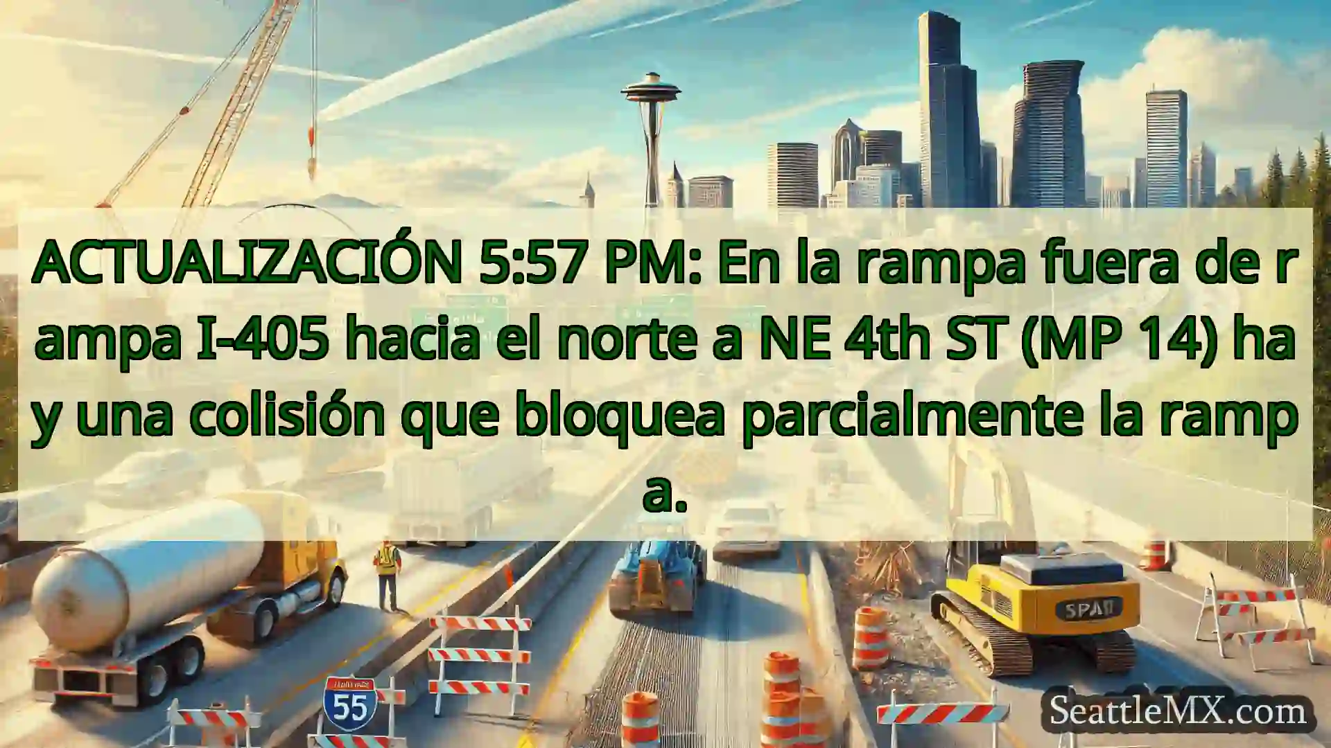 Noticias de transporte de Seattle ACTUALIZACIÓN 5:57 PM: En la rampa