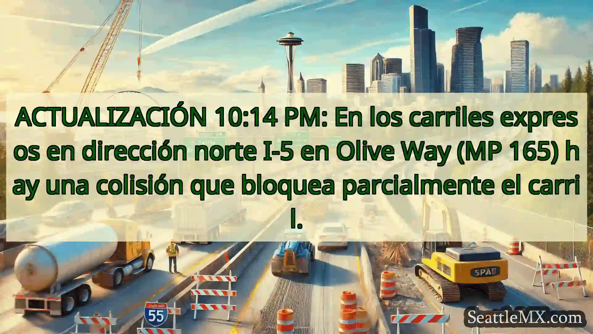 Noticias de transporte de Seattle ACTUALIZACIÓN 10:14 PM: En los