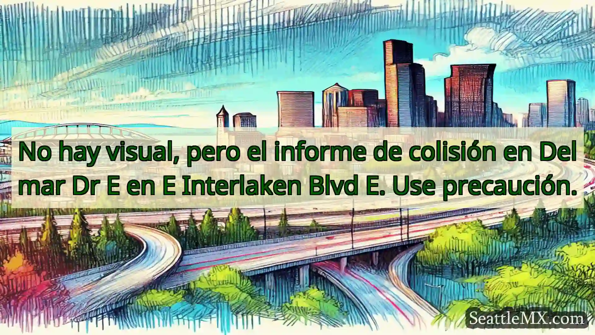 Noticias de transporte de Seattle No hay visual, pero el informe de