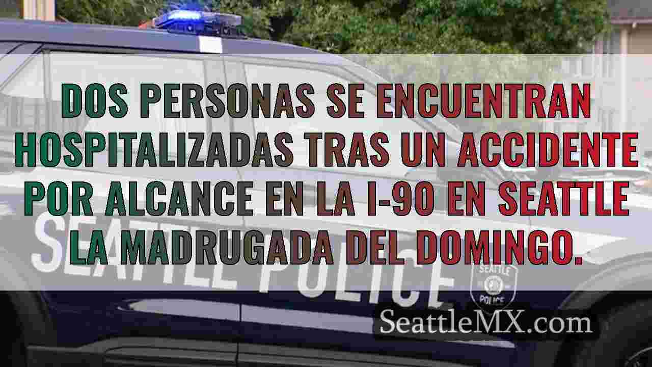 Dos personas hospitalizadas por