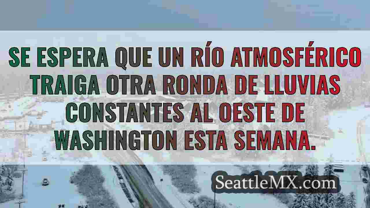 El río atmosférico traerá lluvias a las
