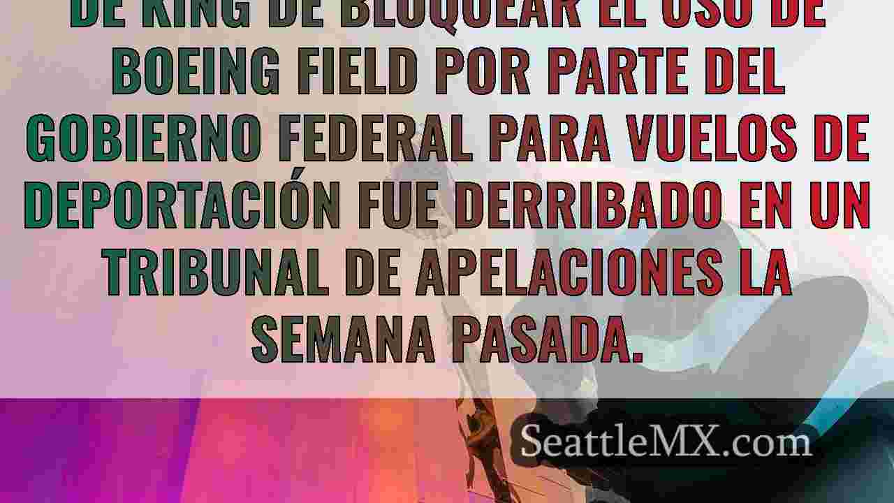 El condado de King pierde la batalla