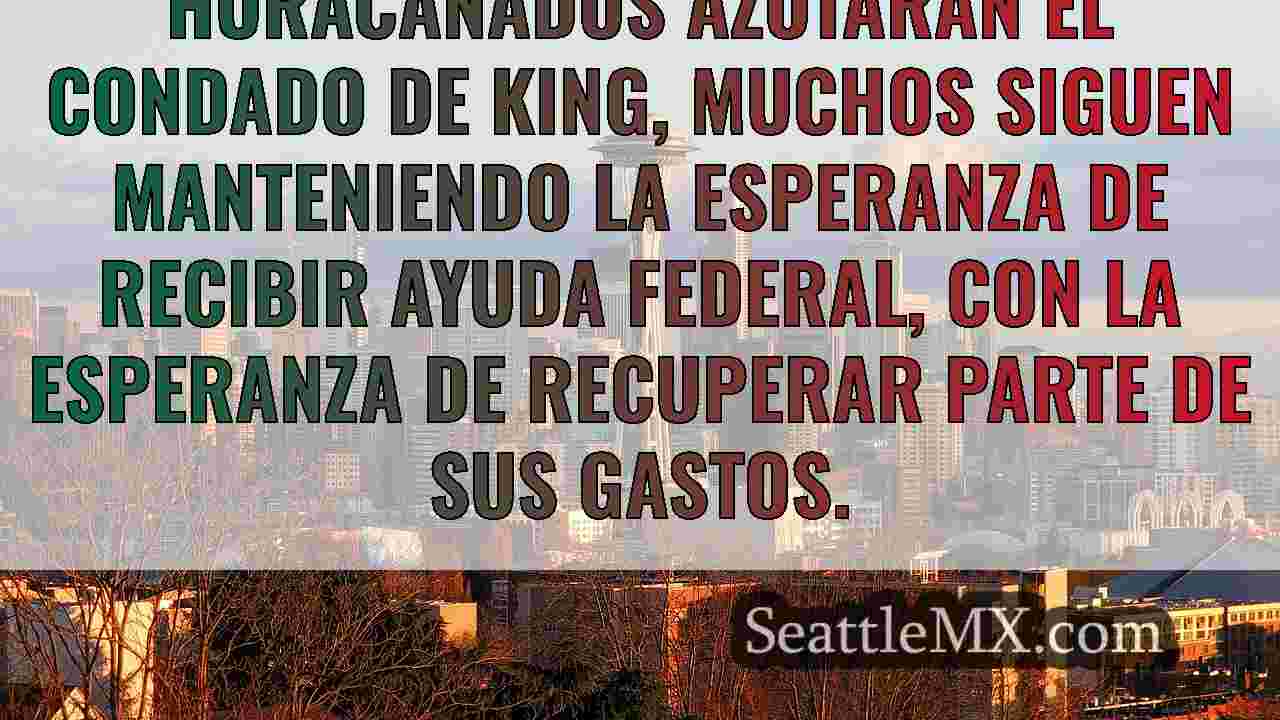 Secuelas del ciclón bomba: Los