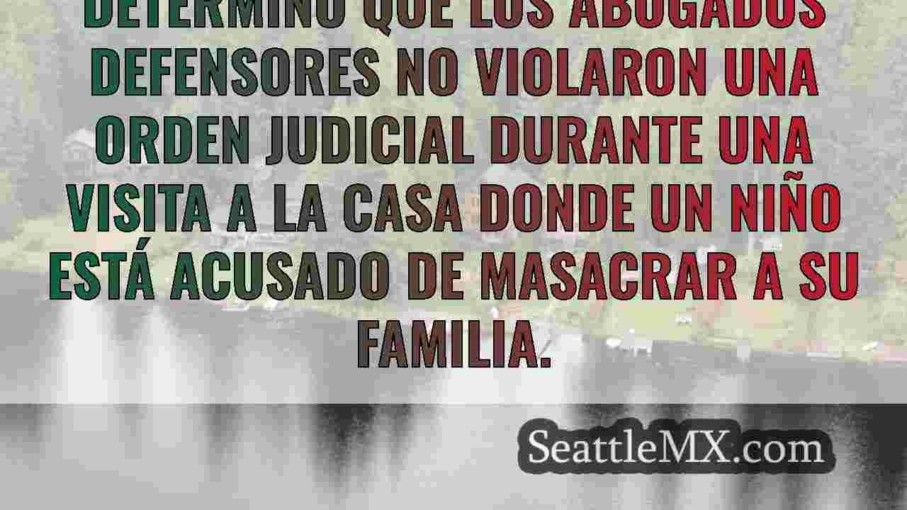 El juez considera que no hubo mala