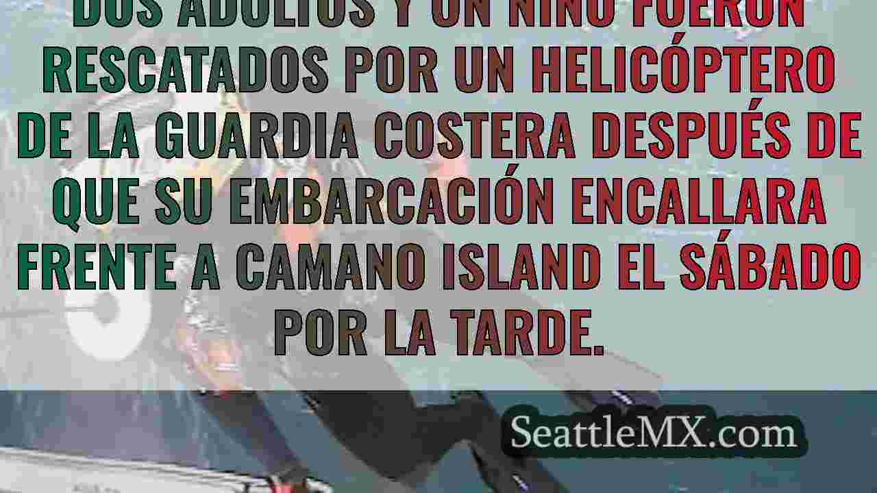 Una tripulación de la Guardia Costera