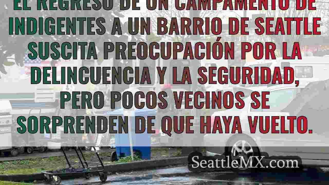 El regreso de un campamento de
