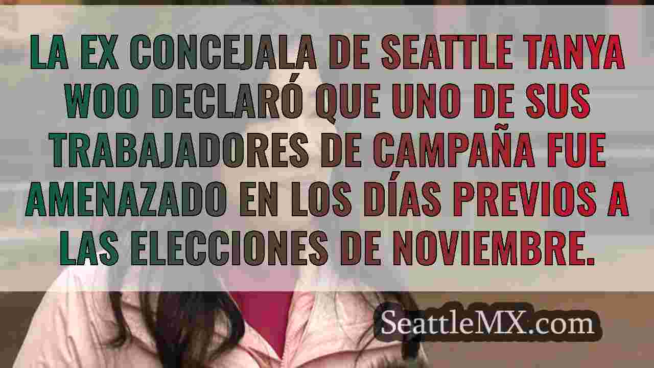 Tanya Woo comparte las violentas