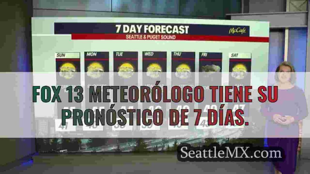 El tiempo en Seattle: Aumenta la nieve