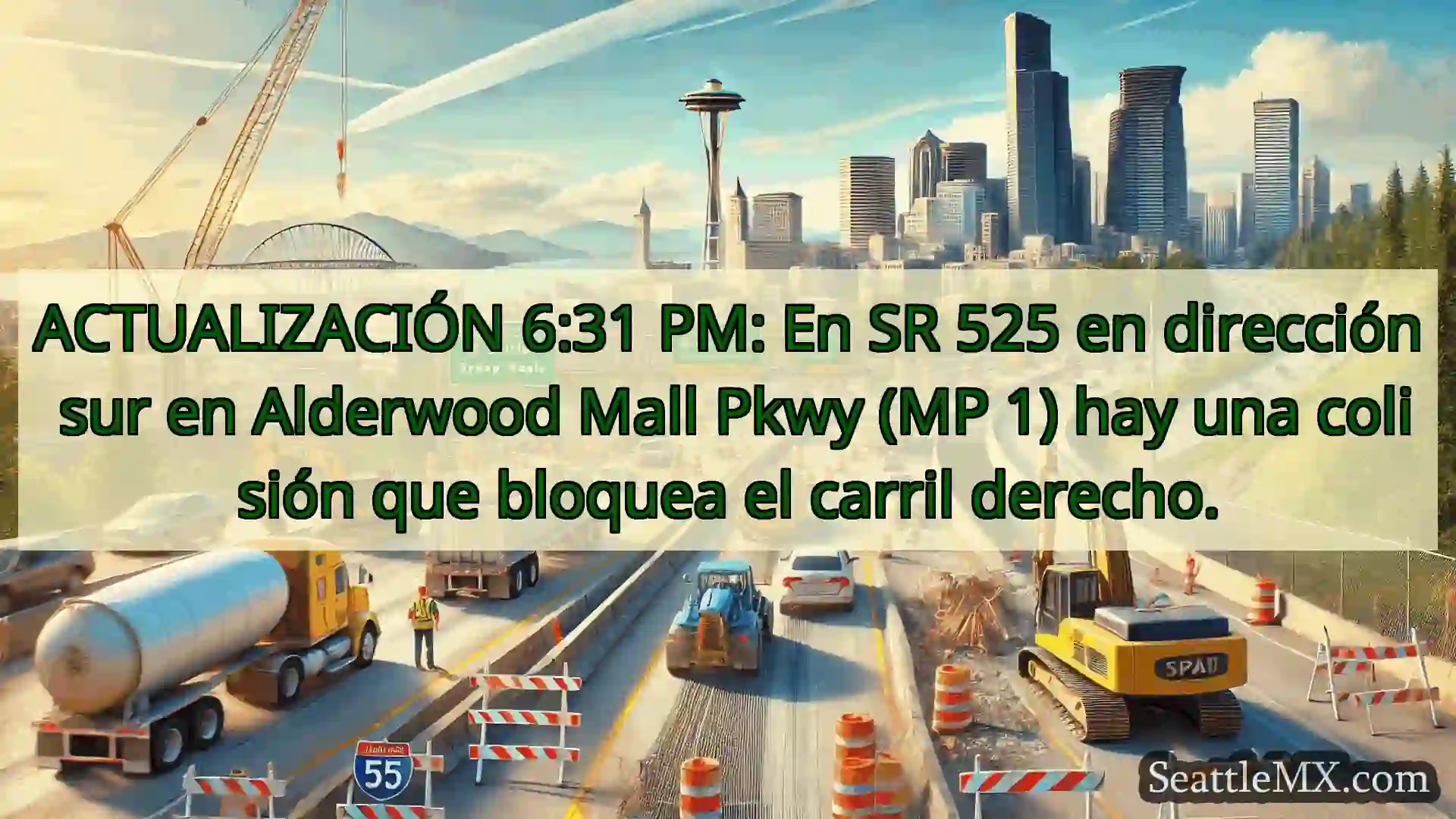 Noticias de transporte de Seattle ACTUALIZACIÓN 6:31 PM: En SR 525